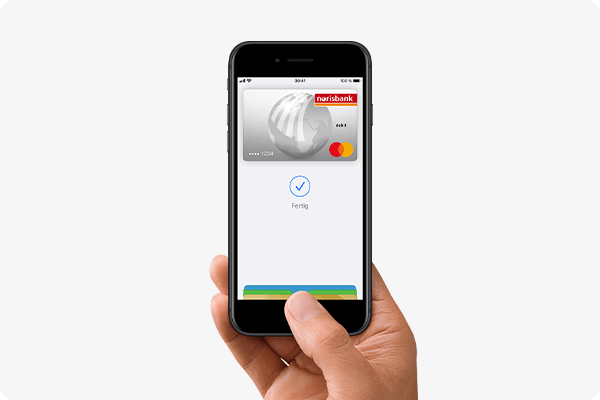 mit Apple Pay bezahlen - iPhone (Touch ID)